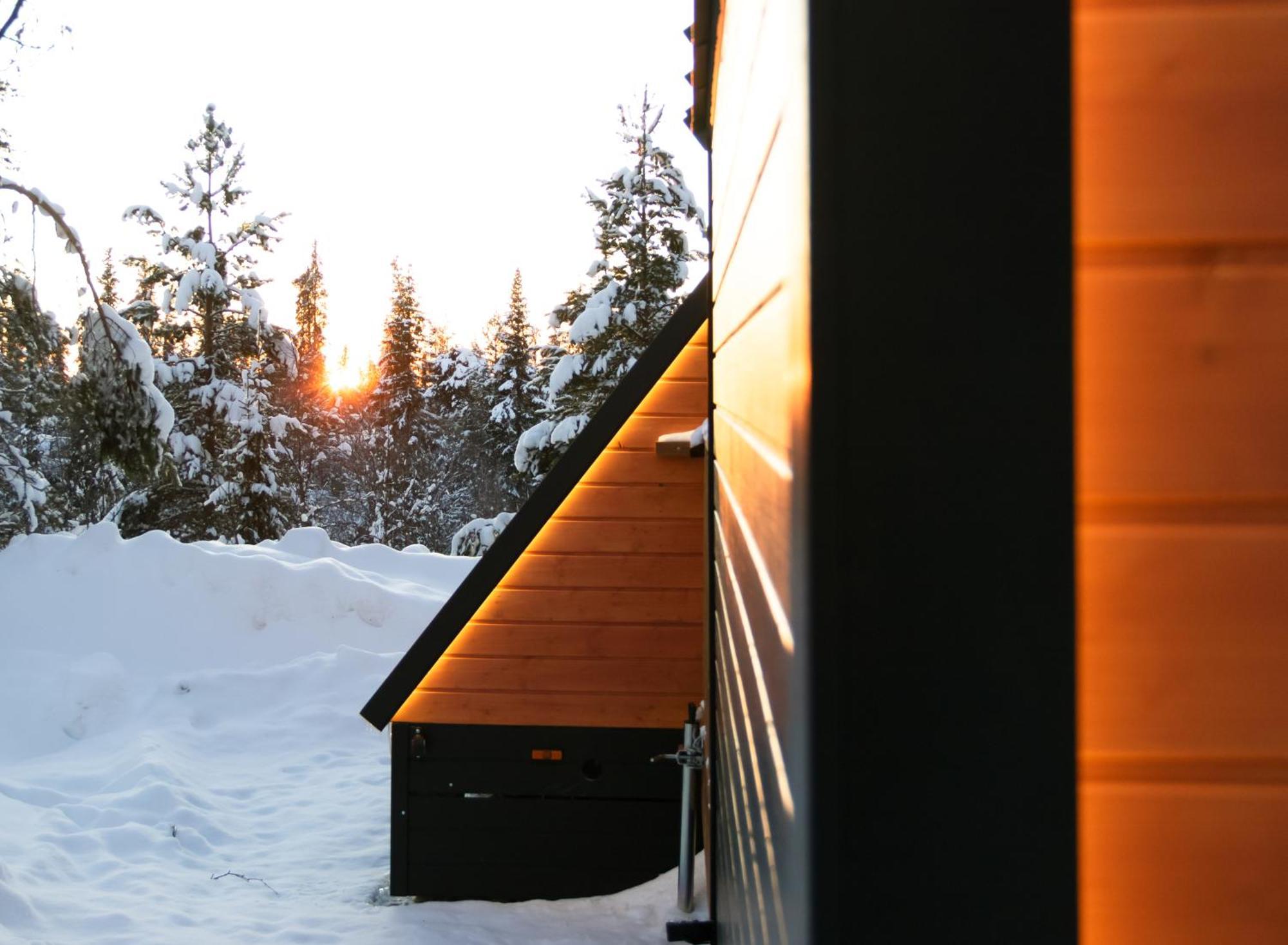 Tankavaara Gold Village Exteriör bild