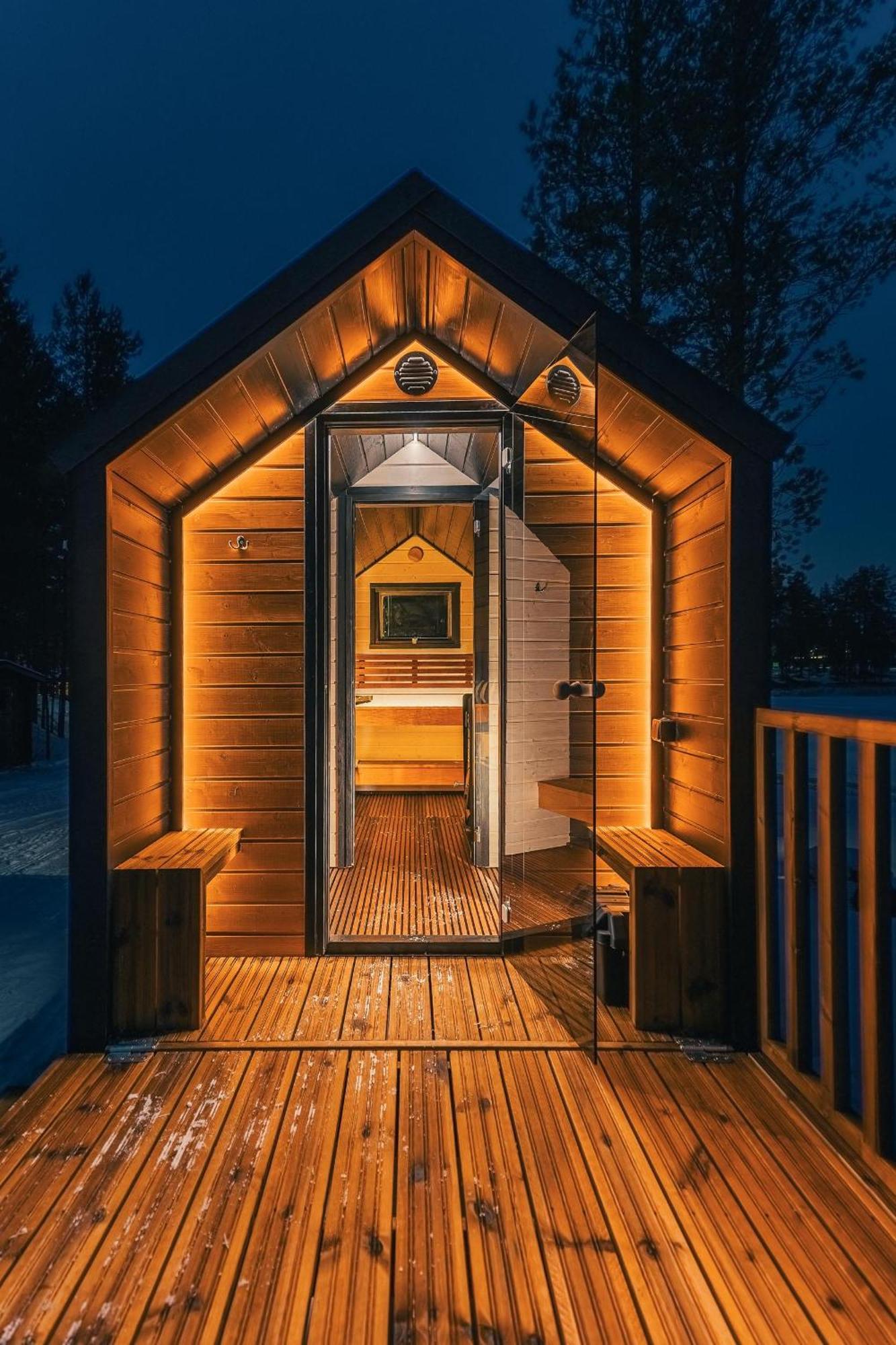 Tankavaara Gold Village Exteriör bild