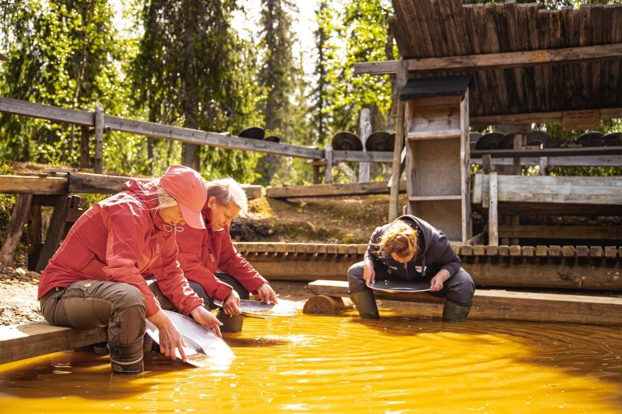 Tankavaara Gold Village Exteriör bild